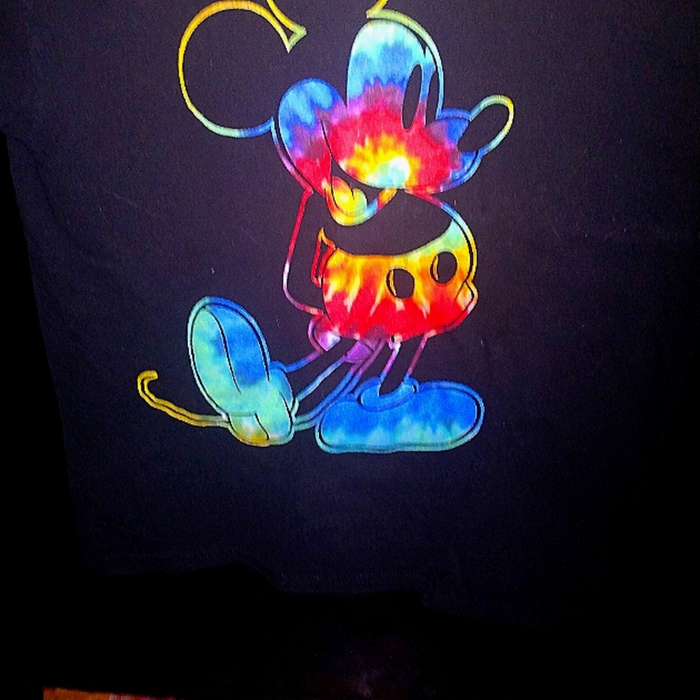 Watercolors Mickey Mouse tee shirt